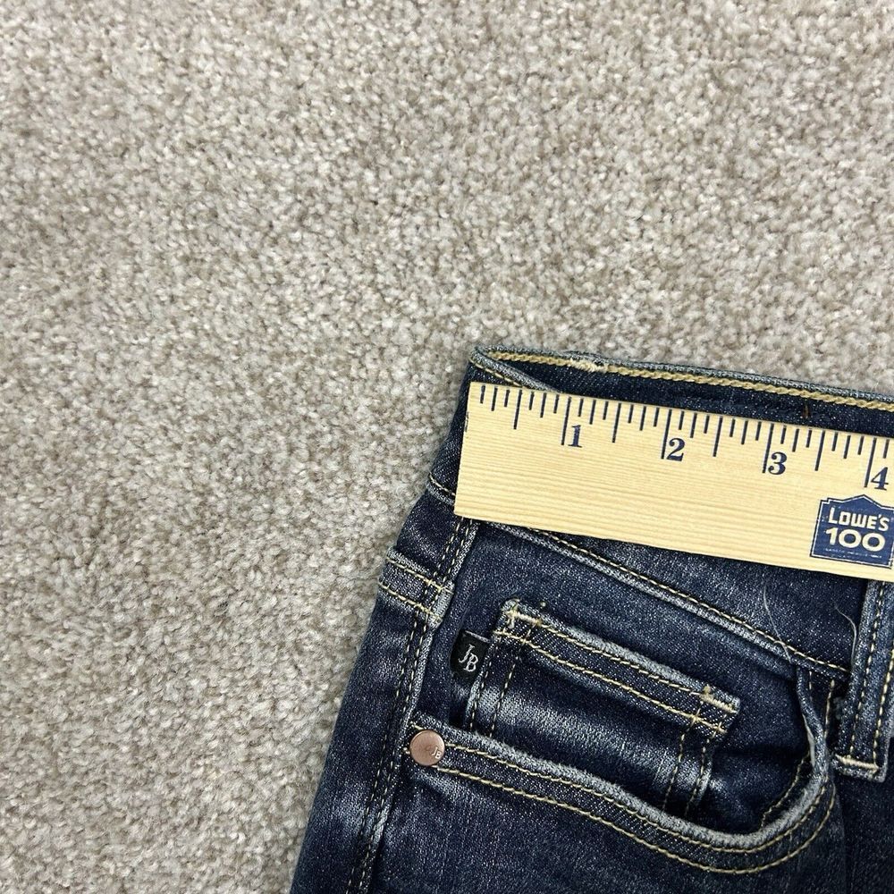 Judy Blue Jeans Skinny Fit Women's Size 0/24 Stretchy Raw Hem - Picture 6 of 10